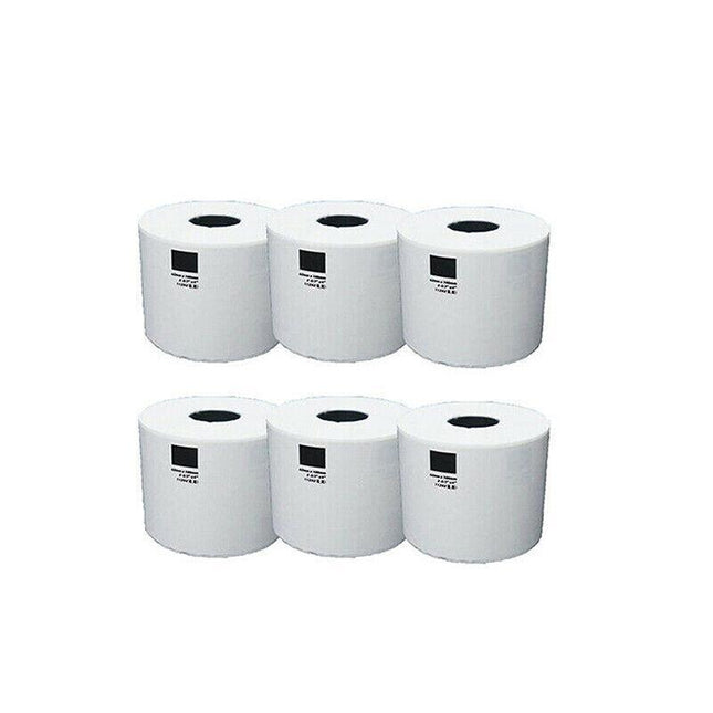 8 Rolls Compatible Brother DK11201 400 Address Labels 29x90mm QL570 QL700 QL1050 - Aimall