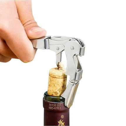 Waiters Friend Corkscrew Stainless Steel Wine Bottle Opener Screw Knife Bar AU - Aimall
