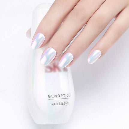 Mermaid Effect Chrome Pearl Shell Powder Glitter Dust Shimmer Pigment Nail Art - Aimall