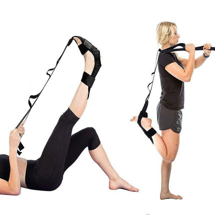 Yoga Flexibility Stretch Band Leg Fascia Stretcher Strap Ballet Gym Trainer - Aimall