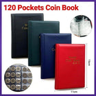Colour random 120 Pockets Coin Collection Storage Book Album Money Holder Coins Folder - Aimall