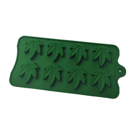 8 Maple Leaf Silicone Mold Baking Moulds For Mousse Cake Fondant Chocolate Candy - Aimall