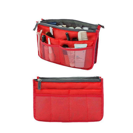 Bag Insert Organiser Handbag Women Travel Makeup Purse Wallet Pouch Organiser AU - Aimall