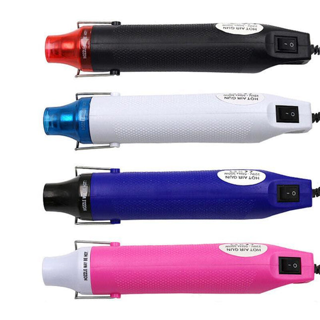 300W Electric DIY Heat Gun Hot Air Gun For Crafts Epoxy Resin Shrink Wrap Vinyl - Aimall