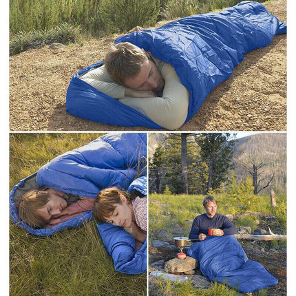 Outdoor Sleeping Bags Single Sleeping Bag Camping Hiking Winter Thermal AU Stock - Aimall