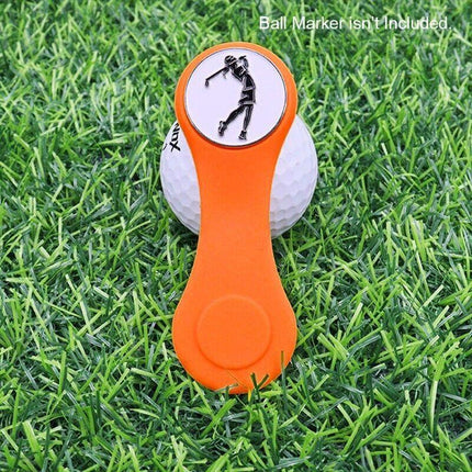 1Pc Silicone Golf Hat Clip Ball Marker Holder with Strong Magnetic DIY - Aimall