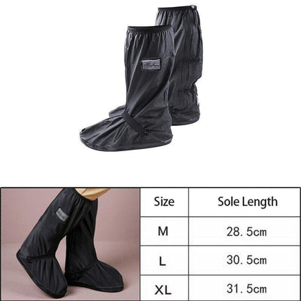 Waterproof Boot Gear Reusable Overshoe Rain Shoe Covers Anti-slip Shoe Cover AU - Aimall