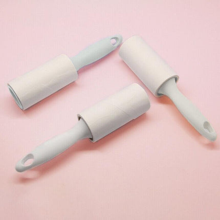 Lint Roller With Refills Sticky Remover Pet Dog Hair Clothes Sofa Dust Cleaning - Aimall