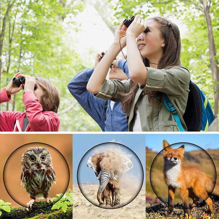 New Day Night Vision Binoculars 30 x 60Outdoor Travel Folding Telescope Stock - Aimall