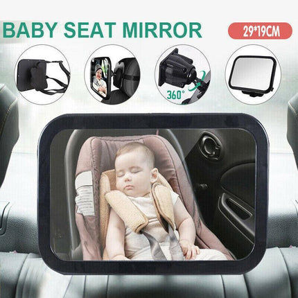 Car Baby Seat Inside Mirror View Back Safety Rear Ward Facing Child Infant AU - Aimall