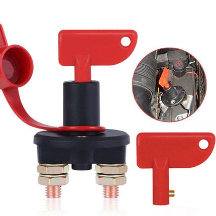 2PCS Battery Car Off Spare Switch Universal Key Cut Power Isolator Kill AU Stock - Aimall