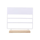 Earring Stand Display Rack 3-Tier Ear Stud Holder Jewelry Organizer 144 Holes - Aimall