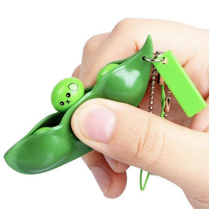Pea Pod Pop It Fidget Toy Push Bubble Sensory Autism Special Needs Stress Popper - Aimall
