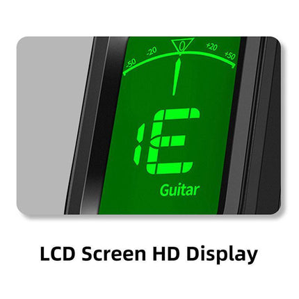 Tuner Guitar Violin Ukelele Bass Tuner Multifunction LCD Electronic Clip Digital - Aimall
