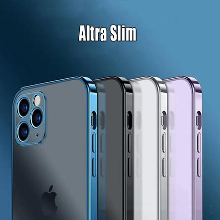 For iPhone 13 12 11 Pro Max Case Thin Matte Ultra Slim Shockproof Clear Cover AU - Aimall