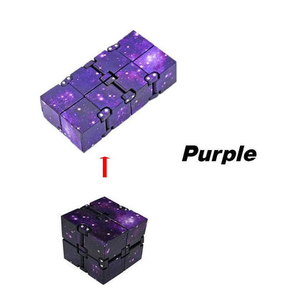 Infinity Cube Fidget Toys Magic Puzzle Sensory Autism Anxiety ADHD Stress Relief - Aimall