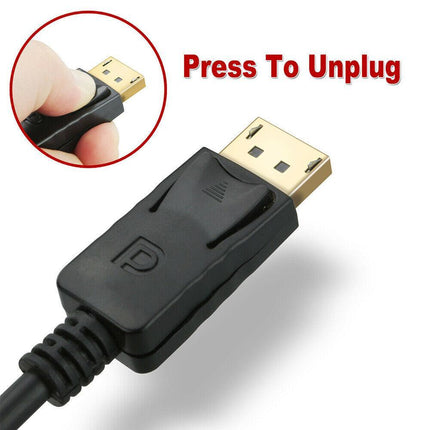 JASOZ Premium DisplayPort Display port DP Cable Male to Male 4K Monitor Video PC - Aimall