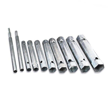 10PCS Spark Plug Plumber Sink Tap Wrench Set Tap Spanner Hex Socket Set 6-22mm - Aimall