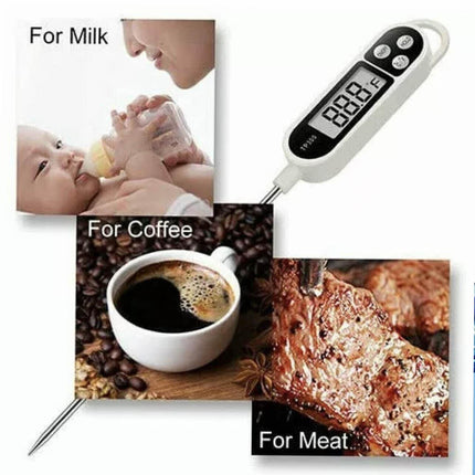 2X Candy Jam Meat Cooking Food Digital Thermometer Kitchen BBQ Temperature Probe - Aimall