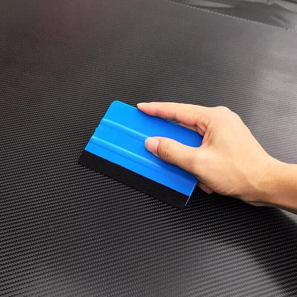 Car Wrap Vinyl Tools Kit 19 Film Wrapping Carbon Fibre Squeegee Safety Cutter AU - Aimall