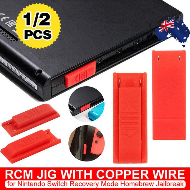 RCM Jig With Copper Wire for Nintendo Switch Recovery Mode Homebrew Jailbreak - Aimall
