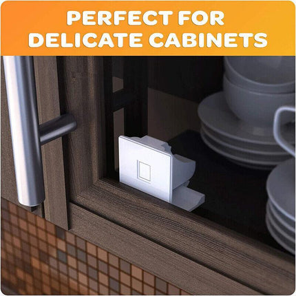 30PCS Magnetic No Drilling Cabinet Drawer Cupboard Baby Kids Safety Locks AU - Aimall