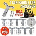 10PCS Grey T Bar handle for Anderson style plug connectors tool 50AMP 12-24V AU - Aimall