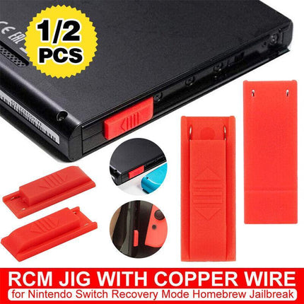 RCM Jig With Copper Wire for Nintendo Switch Recovery Mode Homebrew Jailbreak - Aimall