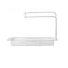 NEW Telescopic Sink Rack Holder Expandable Storage Drain Basket Home Kitchen Kit - Aimall