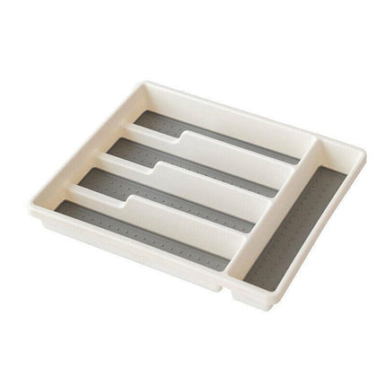 Kitchen Cutlery Large Tray Utensil Organiser Drawer Insert Divider Multi-purpose - Aimall
