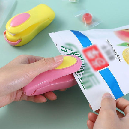 Handheld mini Heat Sealer Poly Bag Sealing Machine Food Portable Plastic Small - Aimall