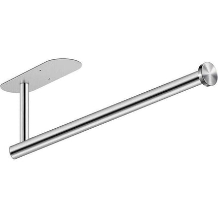 Kitchen Hanger Paper Roll Cabinet Towel Holder OrganizerRack Shelf Wall Adhesive - Aimall