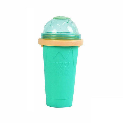 Slushie Maker Cup Quick Freeze Magic Squeeze Cup Milkshake Cup Ice Cream Maker - Aimall