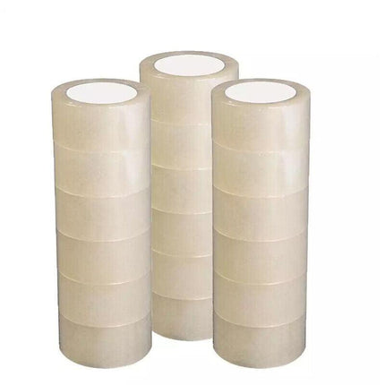 36 Rolls 48MM X 100M Packing Tape Packaging Clear Sticky Sealing Tape AU Stock - Aimall