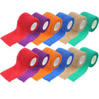 12× Self-Adhesive Cohesive Wrap Bandage Pet Vet Wrap First Tapes Multi-Sizes AU - Aimall