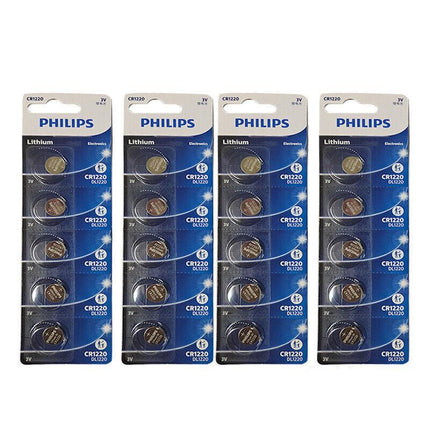 5-20PCS PHILIPS CR1220 CR1616 CR1620 CR1632 CR2016 CR2025 CR2032 Button Battery - Aimall