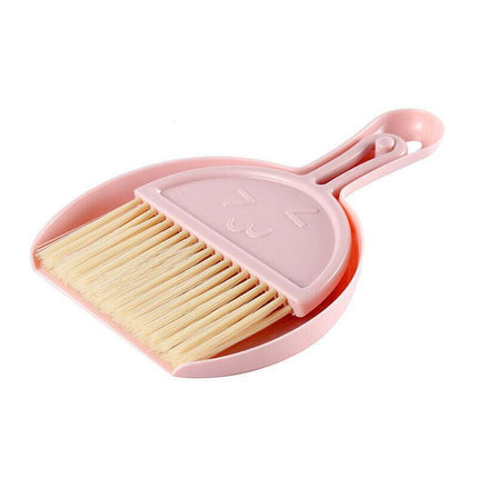 1PCS Mini Desktop Sweep Cleaning Brush Keyboard Brush Small Broom Dustpan Set AU - Aimall