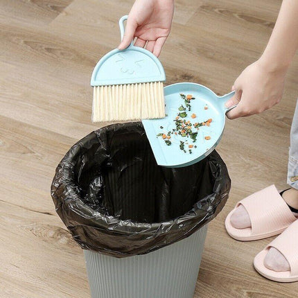 1PCS Mini Desktop Sweep Cleaning Brush Keyboard Brush Small Broom Dustpan Set AU - Aimall