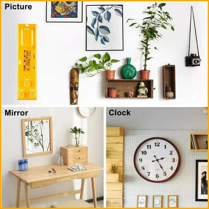 Picture Hanging tool Tools Frame Hanger Easy Wall Photo Hanging Level Ruler AU - Aimall