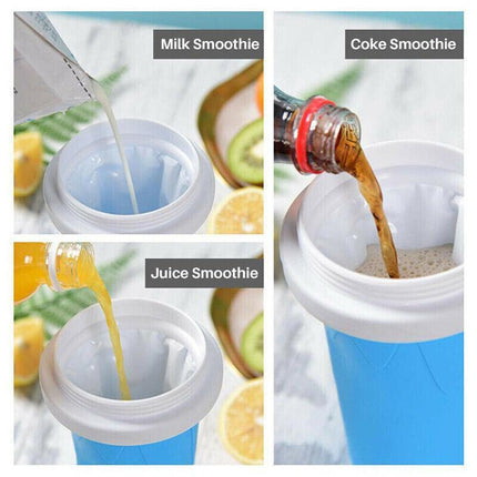Slushie Maker Cup Quick Freeze Magic Squeeze Cup Milkshake Cup Ice Cream Maker - Aimall