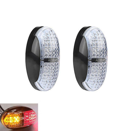 10X LED Clearance Lights Side Marker Lamp Trailer Truck Caravan Multi Volt AU - Aimall