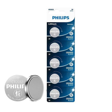 5-20PCS PHILIPS CR1220 CR1616 CR1620 CR1632 CR2016 CR2025 CR2032 Button Battery - Aimall