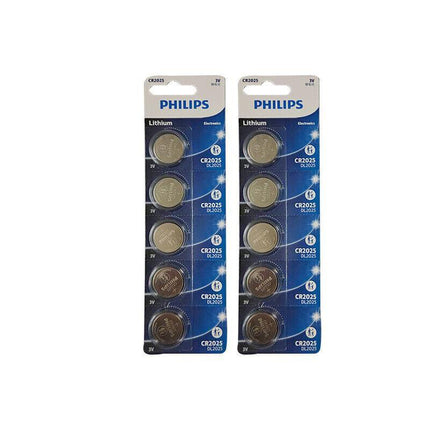 5-20PCS PHILIPS CR1220 CR1616 CR1620 CR1632 CR2016 CR2025 CR2032 Button Battery - Aimall