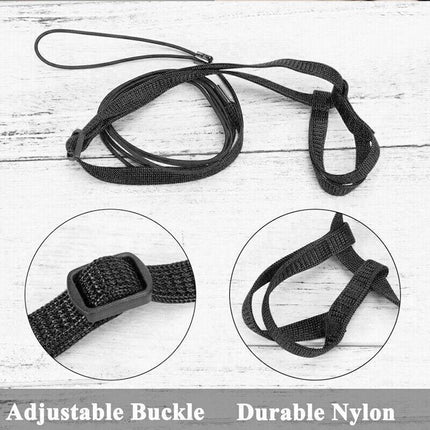 Pet Parrot Bird Harness Lead Leash Flying Training Rope Cockatiel Outdoor AU - Aimall