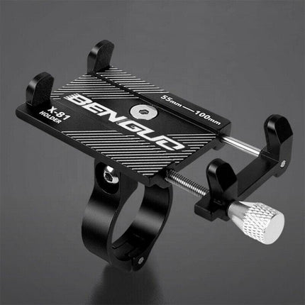 Mobile Phone Holder Bicycle Handlebar Aluminium alloy For Bike Motorcycle Stock - Aimall