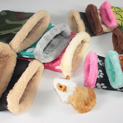 Pet Bed Guinea Pig Squirrel Small Hedgehog Hamster Warm Pet Nest Sleeping Bag AU - Aimall