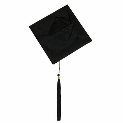 Mortarboard Graduation Hat Academic Cap Black Bachelor Master Chancellor Hat AU - Aimall