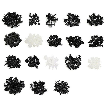 415pcs Car Body Push Retainer Pin Rivet Trim Plastic Clips Panel Moulding Kit AU - Aimall