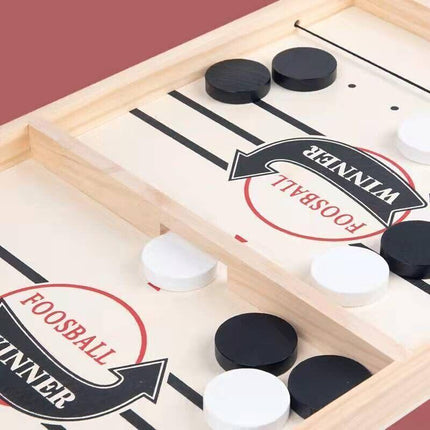 Large Sling Puck Paced SlingPuck Winner Board Game Family Games Toy Hockey Funny - Aimall