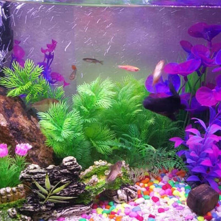 30cm Plastic Large Artificial Fish Tank Ornament Aquarium #AM8 Water Plant AU - Aimall